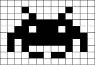 Binary space invader