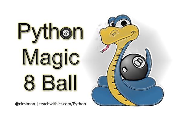 Python Magic 8 Ball Lesson