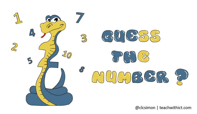 Guess the number game (Python -
