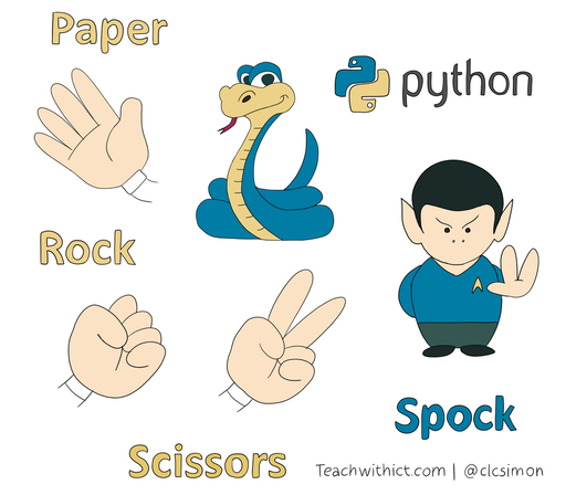 Rock Paper Scissors Lesson (Python) - teachComputing