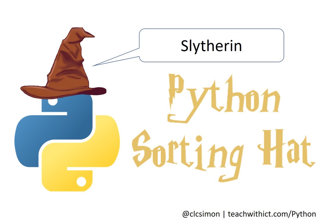 Python sorting hat