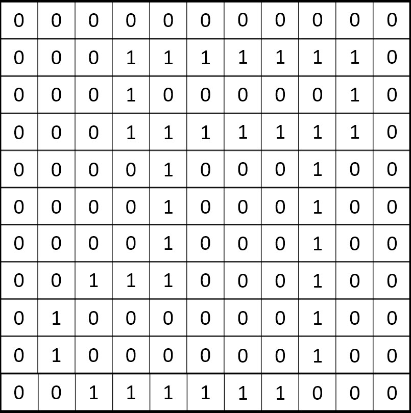 Binary xmas stocking solution